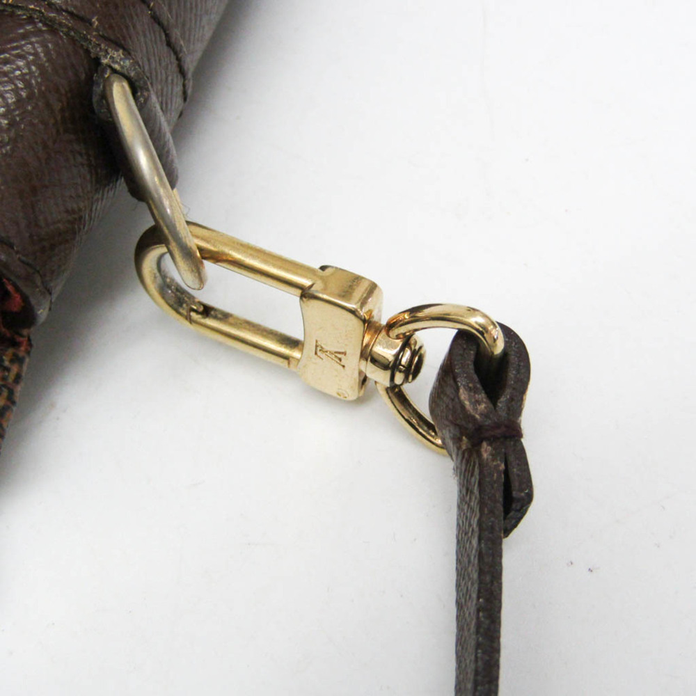 LOUIS VUITTON Brown Damier Pouch - Picture 8 of 14